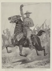 The Defender of Mafeking, Colonel Baden-Powell, in the Uniform of the Special Corps He Has Raised in British Bechuanaland